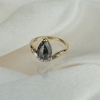 Custom engagement ring made for a client at the Vancouver studio.